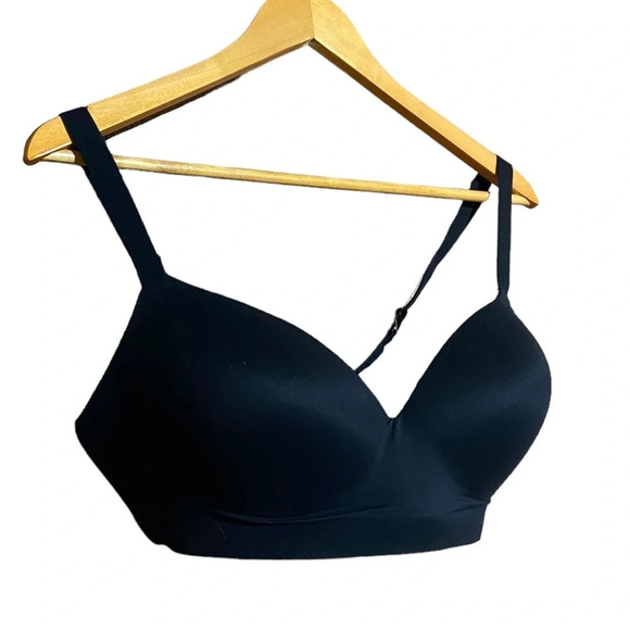 NWT SOMA‎ Enbliss Wireless Black Bra Style 570222679 Size 38D - Picture 1 of 6